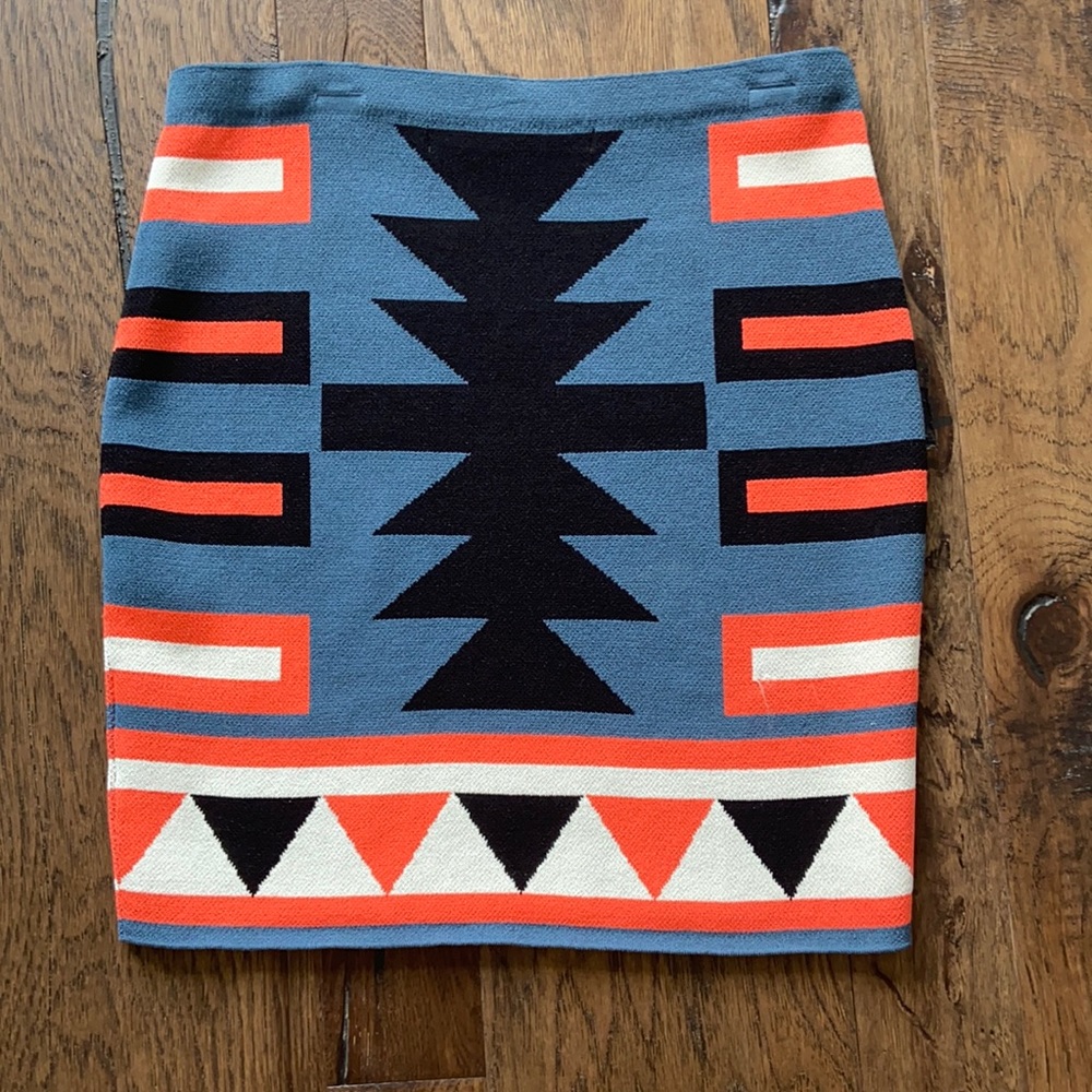 Rachel Roy Tribal Stretch Skirt